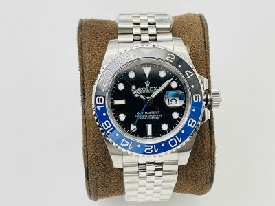 AR Factory ROLEX GMT Batman for Sale GMT-Master II Batman  Replica Cal.3186 Movement 904L Steel Watch rolex batman fake vs real